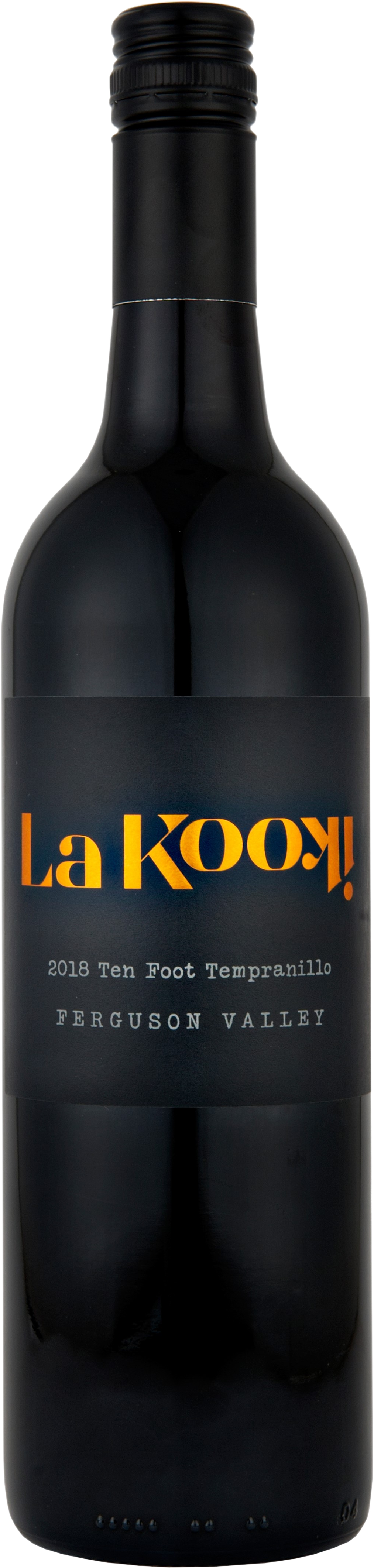 La Kooki Wines Ten Foot Ferguson Valley Tempranillo 2018